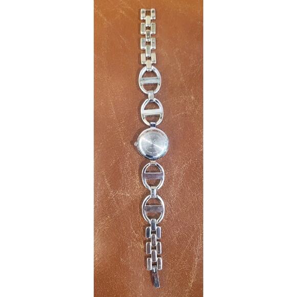 7.5 In Stainless Steel Caseback Japan Movt Blue Face Watch SR626SW Need Repaired - Picture 7 of 9